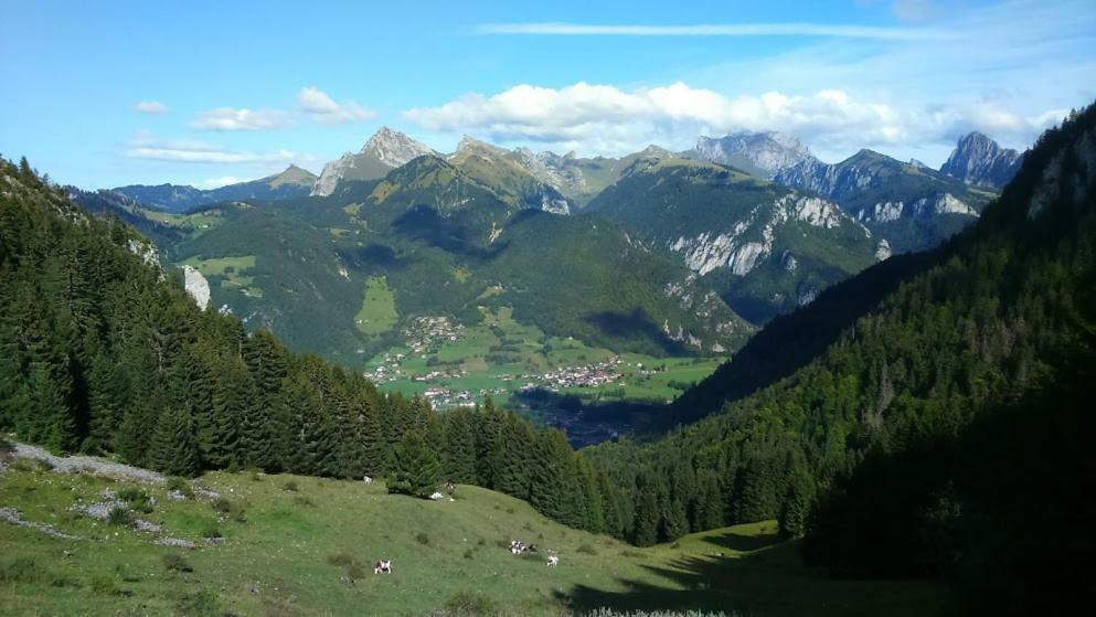 شقة Les Sapins Blancs Vacheresse المظهر الخارجي الصورة