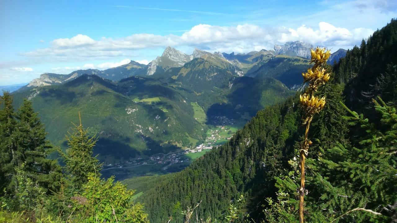 شقة Les Sapins Blancs Vacheresse المظهر الخارجي الصورة