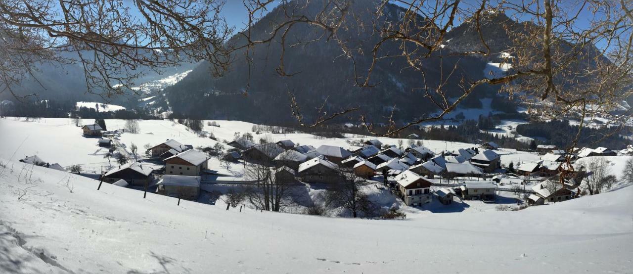 شقة Les Sapins Blancs Vacheresse المظهر الخارجي الصورة